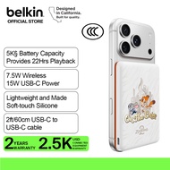 [3C logo] Belkin BPD010QCOG-DY Disney Zootopia 2 Slim Magnetic PowerBank 5K
