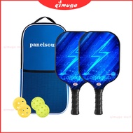 Fiberglass Pickleball Paddle Set  USAPA Approve Padel Racket Pickleball Racket