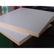 Blockmil / blockboard melamineto 18mm (80x50)cm, white plywood, melamine blockboard, white plywood