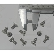 JF M4x10 Stainless Steel Bolt L Key 2.5 Brake Fluid Cap Bolt/ Skru Stainless Steel Skru M4 Skru Bolt