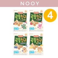 [IVenet] BEBE Baby Grain Friend Grain Bar Snack 4Set (Strawberry, Sweet Potato, Blueberry,Cheese)