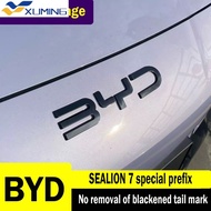 BYD SEALION 7 Front and Rear Decorative Markers BYD LETTER Logo SEALION 7 Car Exterior Modifiion