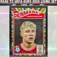 Topps: Road to UEFA Euro 2024 Living Set - Rasmus Hojlund