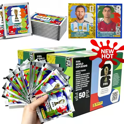 HOT Panini 2026 FIFA World Cup Sticker Set Album Full Box Soccer Memorabilia Fan Merch Birthday Gift
