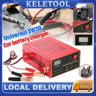 Universal Car Battery Fast Charger XW20 12V/24V Bateri Kereta Charger Cajer Bateri Cas Batery Pengec