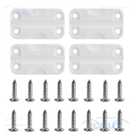 CRAFTML 4Pcs/Set Cooler Hinge Replacement, PP With Screws Cooler Hinges, High Intensity Rectangular 