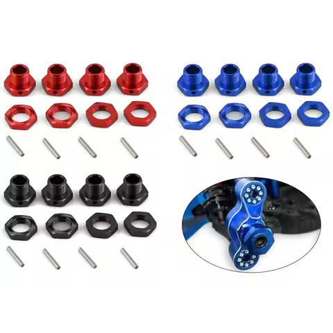 17MM Wheel Hex Hub for ARRMA 1/8 TYPHON 6S 1/7 INFRACTION LIMITLESS F1 - Aluminum Alloy Upgrade Part