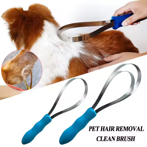 Pet Hair Removal Clean Sweat Scraper Shedding Blade Brush Hair Care Tool Horse Beauty Tool Cleaning 