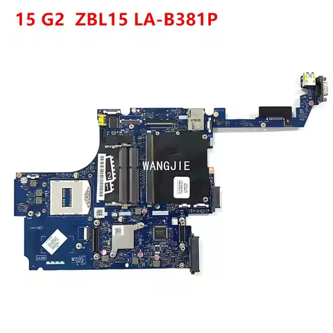 For HP ZBOOK 15 G2 Laptop Motherboard QM87 With Graphics Slot 784468-001 784468-501 784468-601 ZBL15
