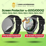 Screen Protector for GOOJODOQ Watch, 3D PMMA Full Cover Film, TPU Soft Tinted (FB059 FB058 FB047 FB0