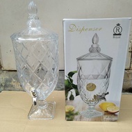 GLASS WATER DISPENSER CRYSTAL 4.5L