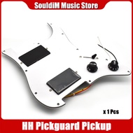 【Discount】 Prewired Pickguard Guitar Pickups HH Humbucker Pickups loaded pickguard Pickup with 1T1V 