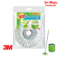 Maju 3M Scotch Brite Compact Spin Microfiber Mop Head Refill Head Floor Mop Baldi Spin Mop Refil