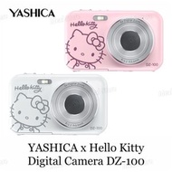 YASHICA x Hello Kitty 數碼相機 DZ-100 (Pink) YAS-DZ10HKP-PN｜雅西卡｜輕便數碼相機｜CCD數碼相機｜CCD相機｜CCD機