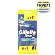 GILETTE BLUE II 5+1PC