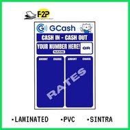 ✆ ◮ Customized Gcash Cash In/Out Rates!