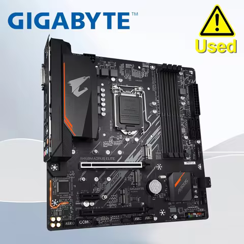 GIGABYTE B460M aorus elite PCI-E 3.0 4×DDR4 1×Display Port 1×DVI 1×HDMI 128GB Motherboard