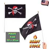 Pirate Flag. Pirate Theme Party Prop. Jolly Roger Flag.
