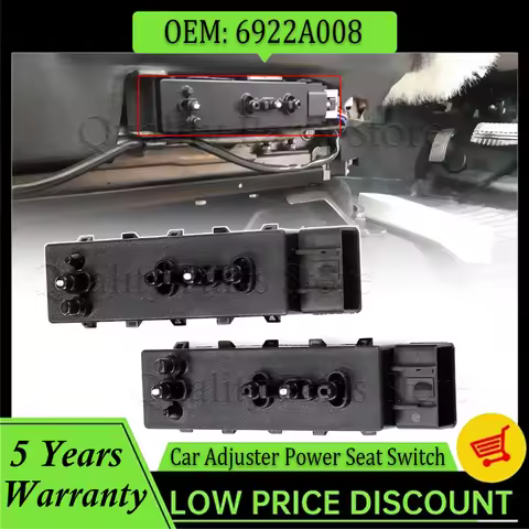 New For Mitsubishi Outlander RVR ASX Lancer Evolution Car Front Power Adjuster Seat Control Switch L