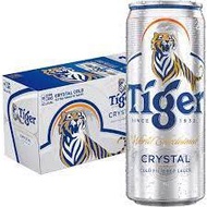 Tiger Crystal Beer Can, 320ml [Bundle of 10]