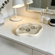 Dreamerhouse Ceramic Jewelry Tray Ring Earring Storage Tray Home Decoration Display Stand Tray Decor
