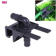 {MQ2}Aquarium Water Pipe Connector Fish Tank Mount Holder Inflow Outflow Stretchable