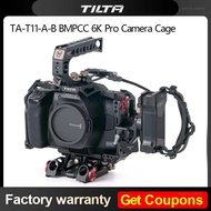 TILTA TA-T11-A TA-T11-B TA-T11-FCC-B Camera Cage For Blackmagic BMPCC 6K Pro Top Handle Side Handle 