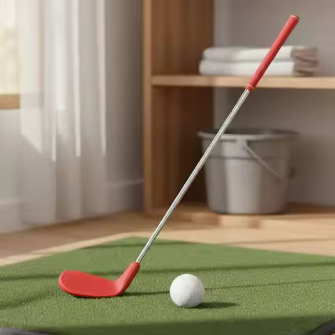 Golf Training Club Plastic Head Practice Golf Club Sports Equipment Lightweight Portable for Beginne