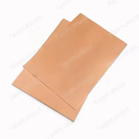 10Pcs Copper Foil Sheets 210*297*0.2mm A4 Size Self Adhesive EMI Shielding Copper Foil Tape for Guit