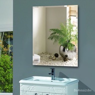 superior productsBathroom Frameless Toilet Bathroom Mirror Toilet Mirror Wall-Mounted Wall Sticking Cosmetic Mirror Pa