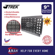 TREK Drain Cover 8.5" Penutup Longkang Standard Heavy Duty UV Protection Drain Cover