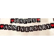 Happy Anniversary Paper Banner Happy Anniversary Paper Banner/
