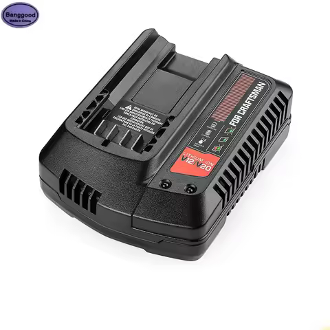 Battery Charger For Black Decker 20V Charger For Porter Cable/Stanley 10.8V 14.4V 18V PCC690L L2AFC 