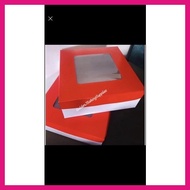 Cake box 7x7x4|9x9x4| 10x10x5 Red,Blue,Freshly Pink (5pcs)
