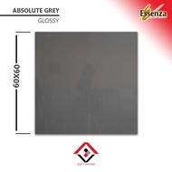 granit 60x60 abu polos glossy Essenza absolute grey