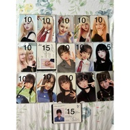 ive Rei Liz Official Photocards