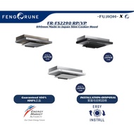 FUJIOH 890mm Made in Japan Slim Cooker Hood - FR-FS2290 RP/VP