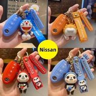 Nissan Key Cover Nissan Keychain ALMERA LEAF 370Z GTR LIVINA KICKS E-POWER TERRA PATROL NAVARA front