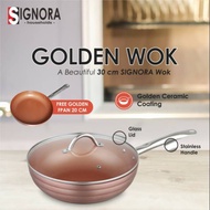 Signora Golden Wok 30cm