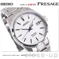 [JDM] BNIB Seiko Presage SARX075 Japan Domestic Model Sharp Edged Automatic with manual winding capacity White Dial Men watch