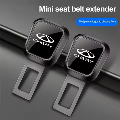 Car Alloy Seat Belt Extender Seatbelt Lock Buckle Extender For Chery Tiggo 7 Pro 4 3 Fulwin 2 Arrizo