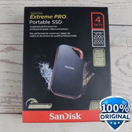 Portable SSD V2 USB Type C 3.2 4TB SDSSDE81-4T00 SanDisk Extreme PRO