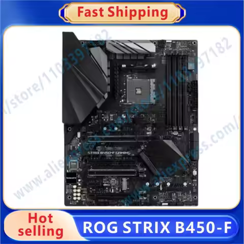New OriginalROG STRIX B450-F GAMING II Motherboard B450M B450 AM4 DDR4 64GB RAM PCI-E 3.0 M.2 USB3.1