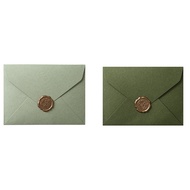 20pcs Modern Simplicity Envelope with Fire Paint Imprint 16x12cm for Wedding Blessing Gratitude Invi