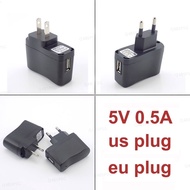 5V 0.5A 500mAh Micro USB Charger Universal 100V 240V AC to DC Power Supply Adapter Travel  SG4B