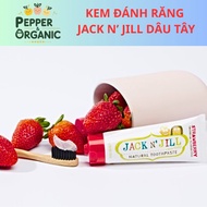 Jack n' Jill toothpaste strawberry flavor Australian mini tube (trial) - 5g tube