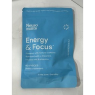 Neuro Extra Strength Energy Caffeine Gum/Mints for Energy & Focus (90 Pieces) - Sugar-Free with L-th