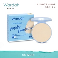 Wardah Two Way Cake Lightening Powder Foundation Refill / Isi Ulang BPOM Bedak Padat Tahan Lama Untu
