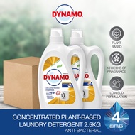 DYNAMO Plant Based Laundry Liquid Detergent 2.5kg/2.7kg x 4 Bottles