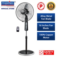 Morries 16" Stand Fan W/Remote Function (AL Alloy Fan Blade) MS-535SFTR